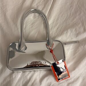 SIMONMILLER MINI DOCTA BAG IN SILVER